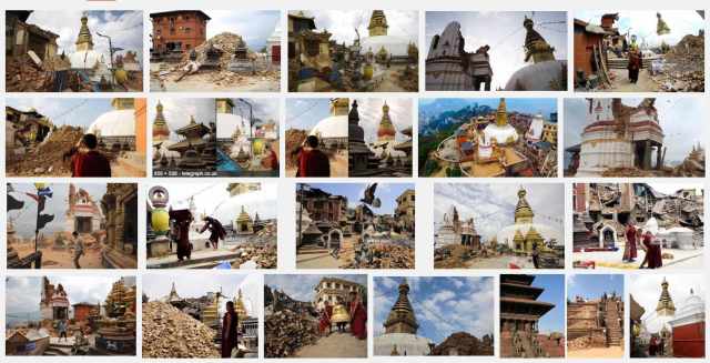 Swayambhunath After the Earthquake